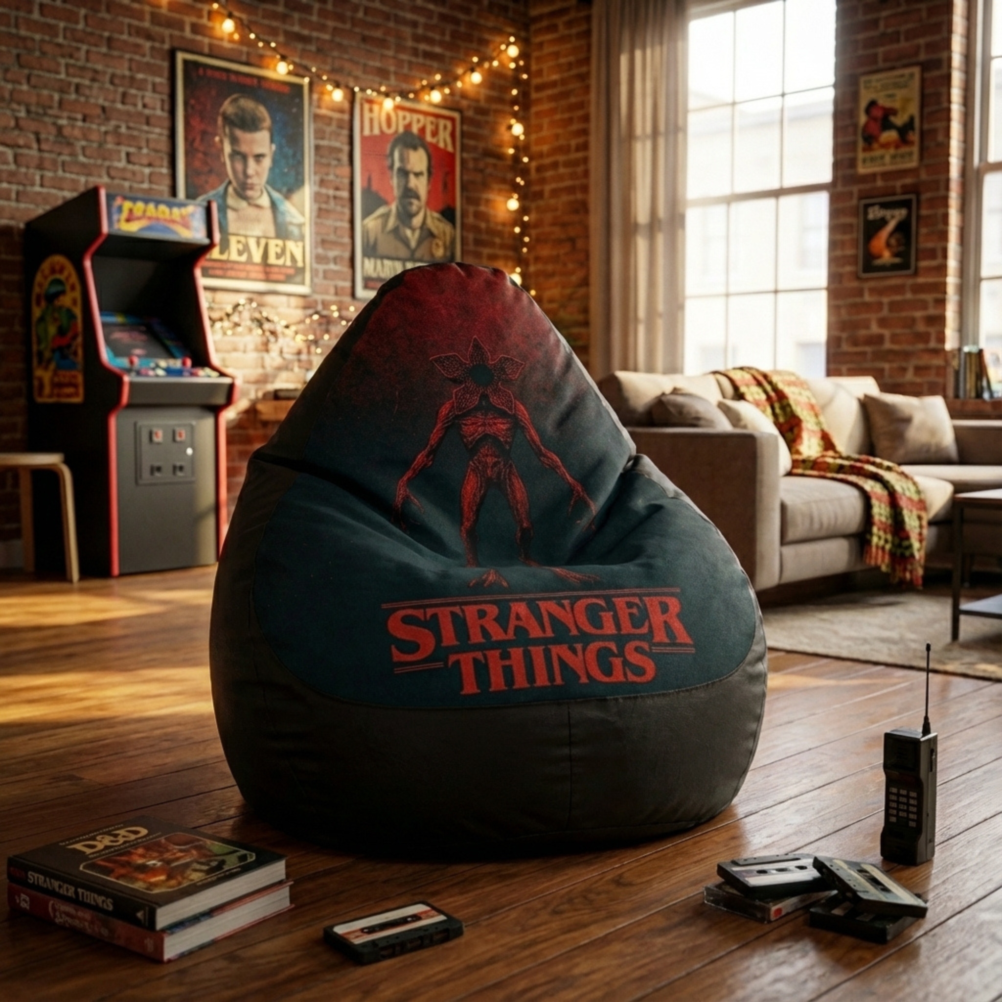Крісло Мішок Груша "Stranger Things" Демогоргон 2 - Зображення 5