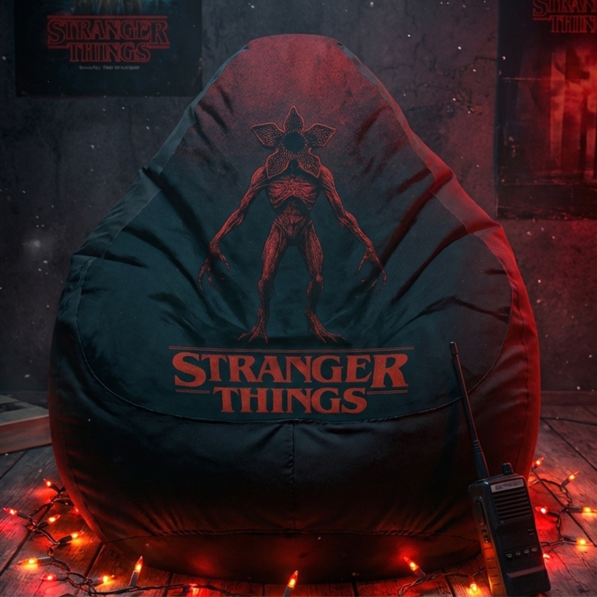 Крісло Мішок Груша "Stranger Things" Демогоргон 2 - Зображення 2