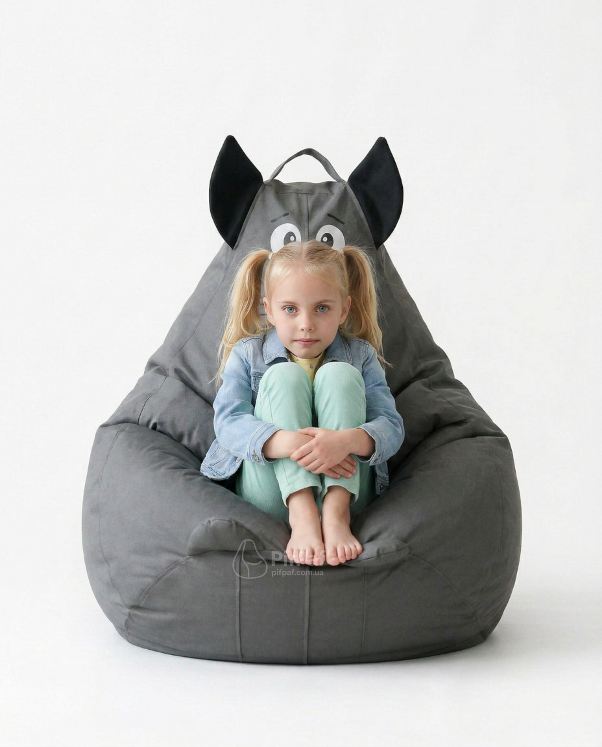Крісло Мішок Вовк - Зображення 3